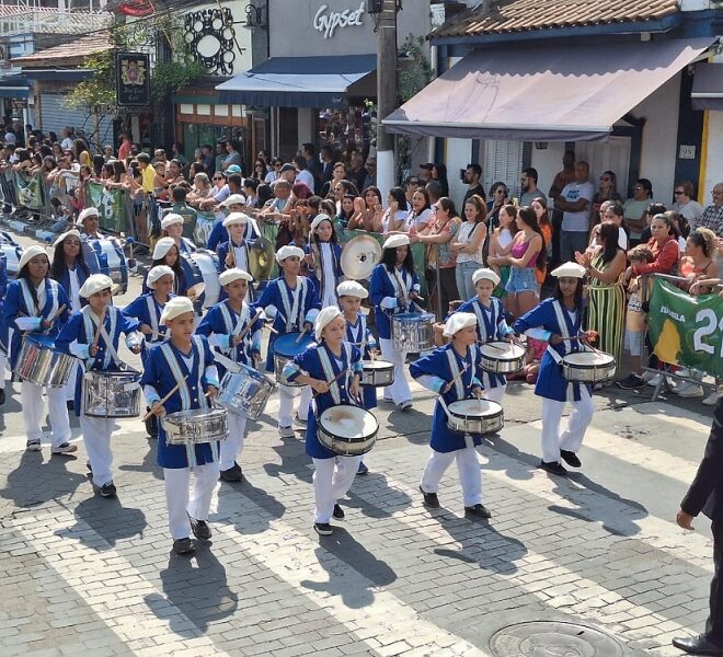 Escolas de Ilhabela se preparam para o Desfile de 3 de Setem...