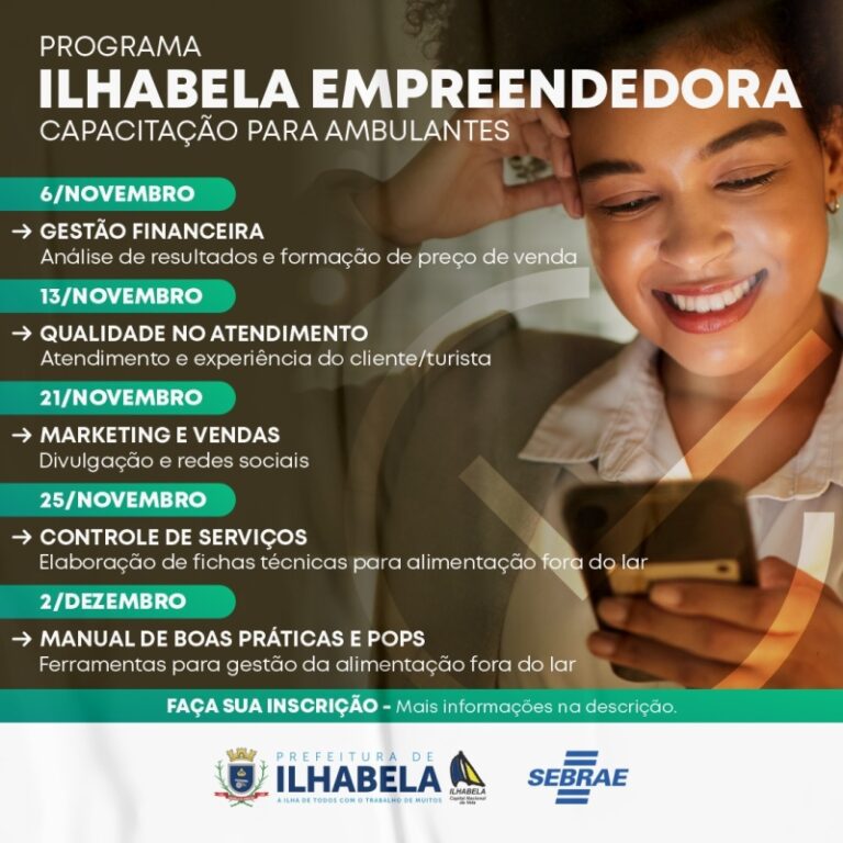 Ilhabela Lança Trilha de Capacitação para Empreendedores