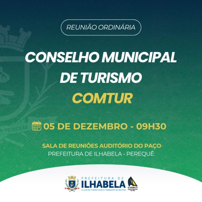 Conselho Municipal de Turismo: Fortalecendo a Gestão do Seto...