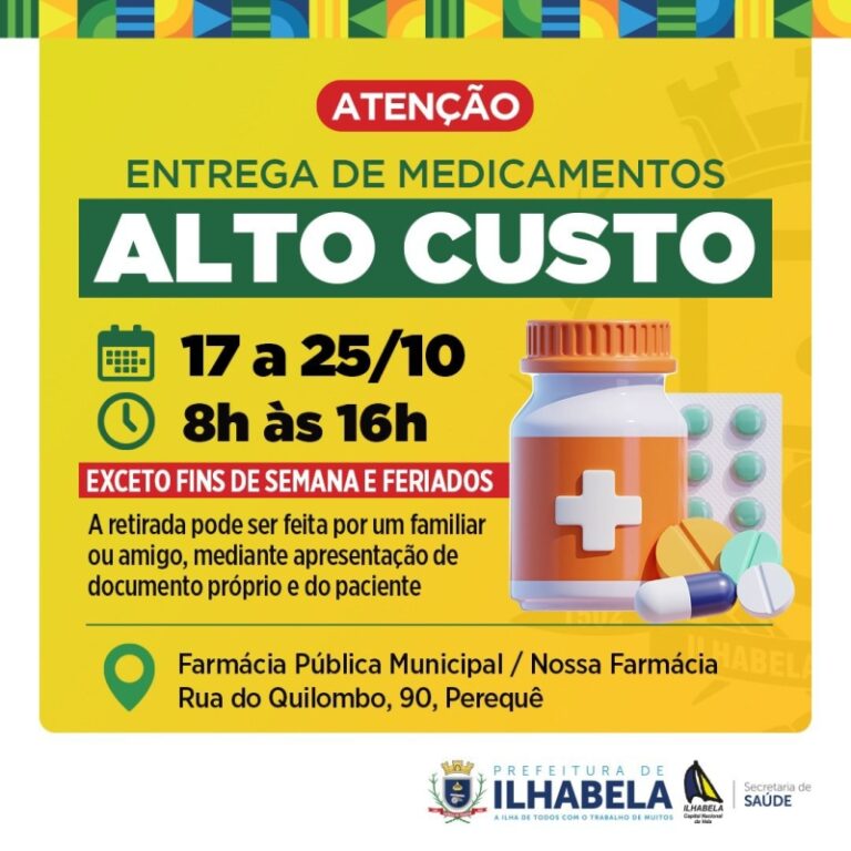 Medicamentos Caros Terão Novas Regras de Acesso e Fornecimen...