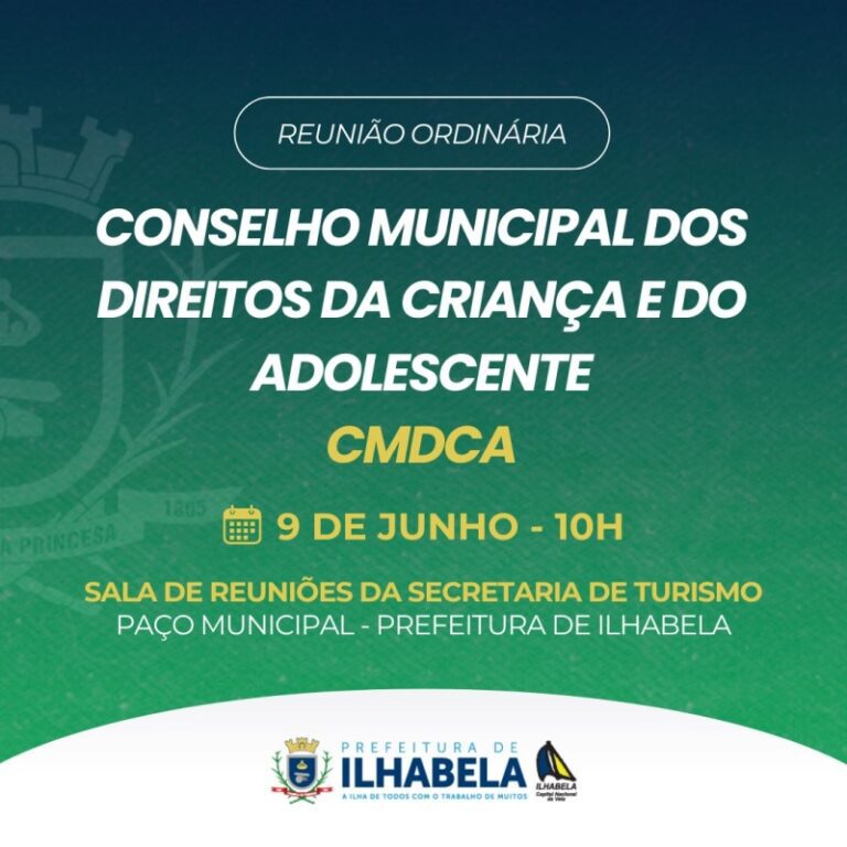 Reunião do Conselho dos Direitos da Criança e do Adolescente...