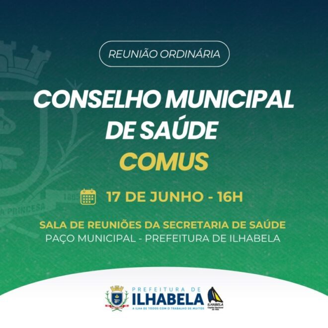 Reunião híbrida do Conselho Municipal de Saúde de Ilhabela: ...