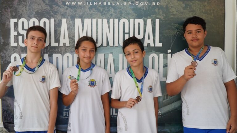 Estudantes de Ilhabela conquistam prêmio em competição regio...