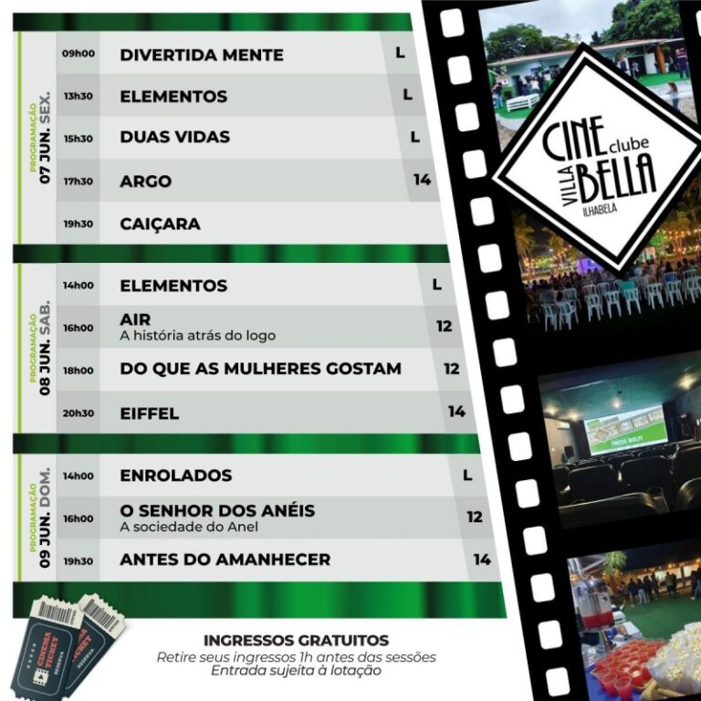 Cine Villa Bella e Clube: Diversão e Cultura em Ilhabela