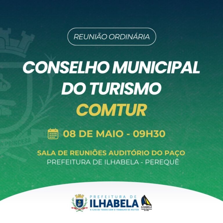Conselho Municipal de Turismo de [Cidade]: Novas Iniciativas...