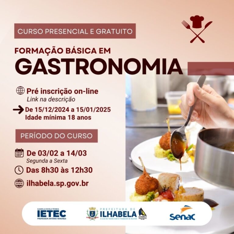 Pré-inscrições abertas para curso no IETEC: garanta sua vaga...