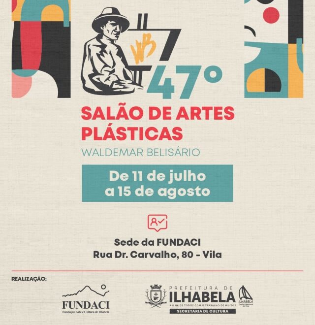 Inscrições abertas para o 47º Salão de Artes Plásticas em Il...