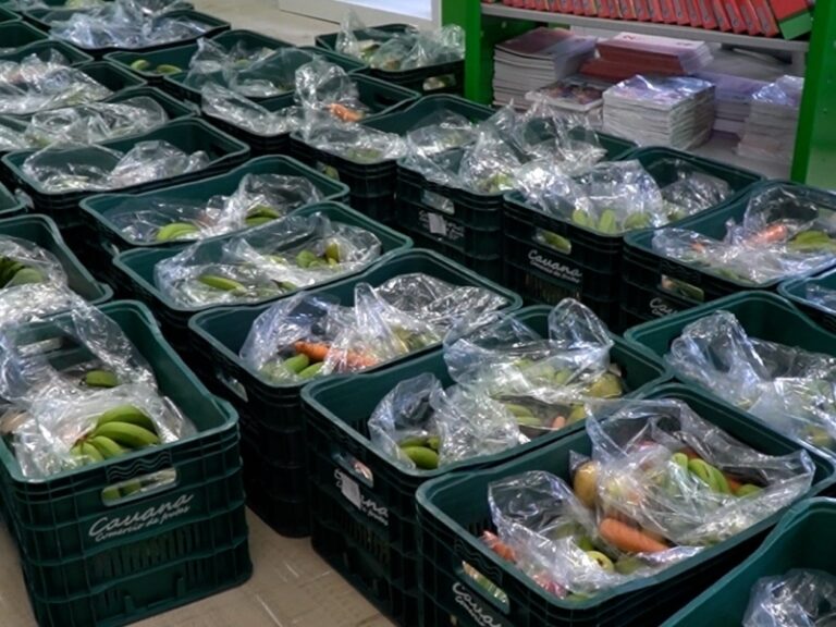 Ilhabela distribui kits nutricionais para crianças durante r...