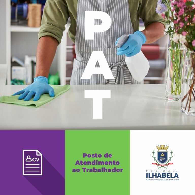 Ilhabela: PAT oferece 53 vagas de emprego disponíveis