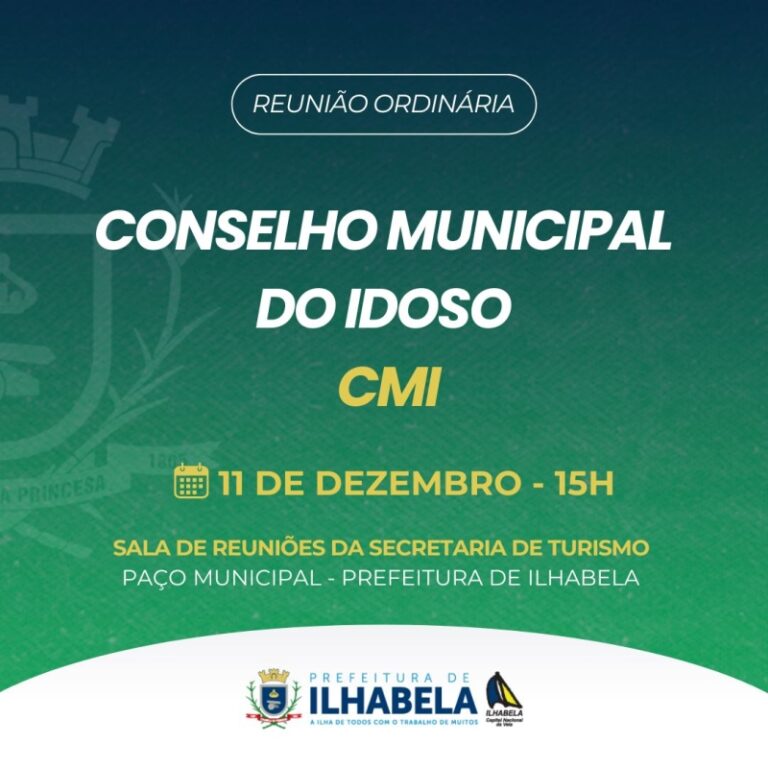 Conselho Municipal do Idoso de Ilhabela: Protegendo os Direi...