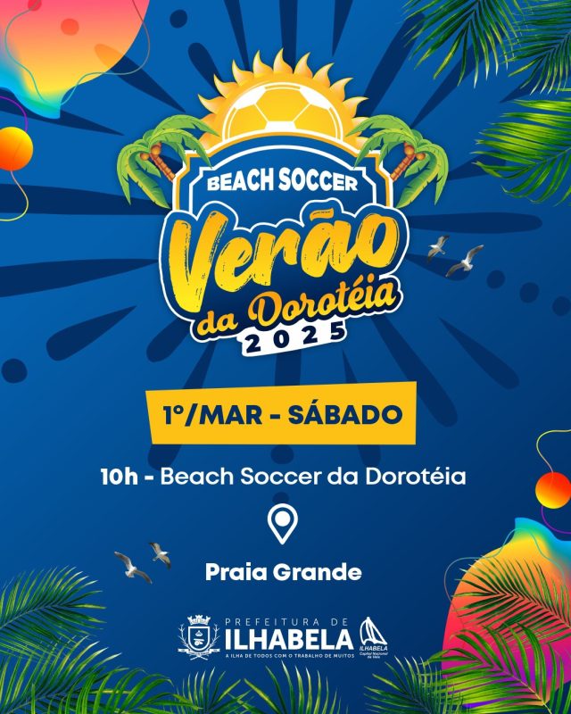 Beach Soccer da Dorotéia: Evento Imperdível Neste Sábado!