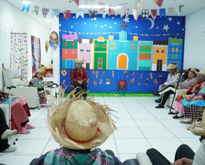Festa Junina no Centro de Apoio ao Idoso em Ilhabela