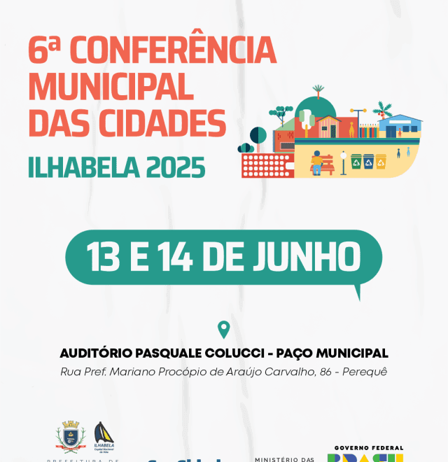 Ilhabela Sedia 6ª Conferência Municipal das Cidades