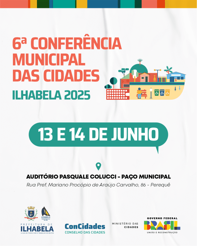 Ilhabela Sedia 6ª Conferência Municipal das Cidades