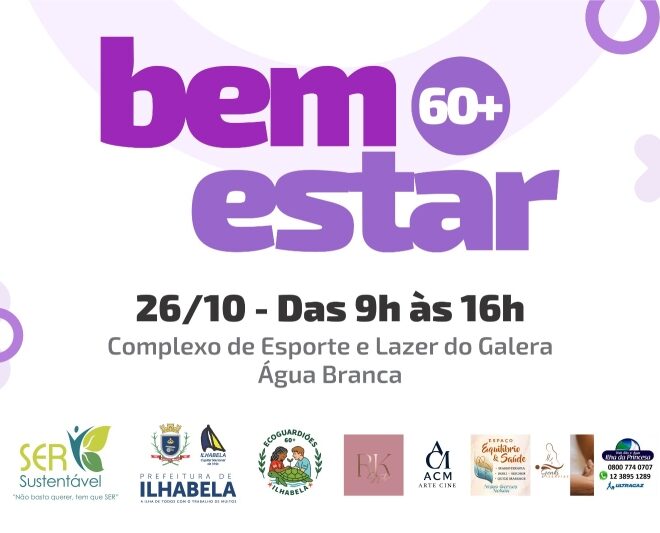 Ilhabela sedia evento “Estar Bem 60+” para a ter...