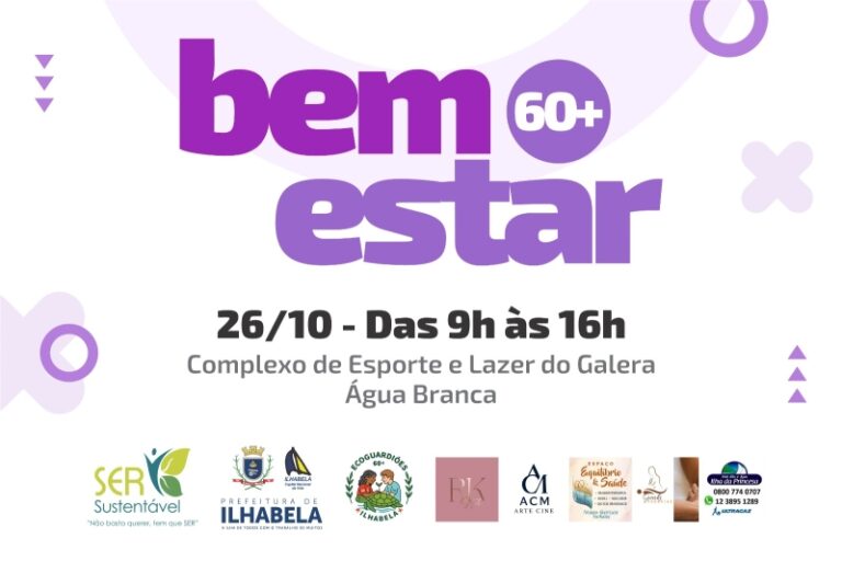 Ilhabela sedia evento “Estar Bem 60+” para a ter...