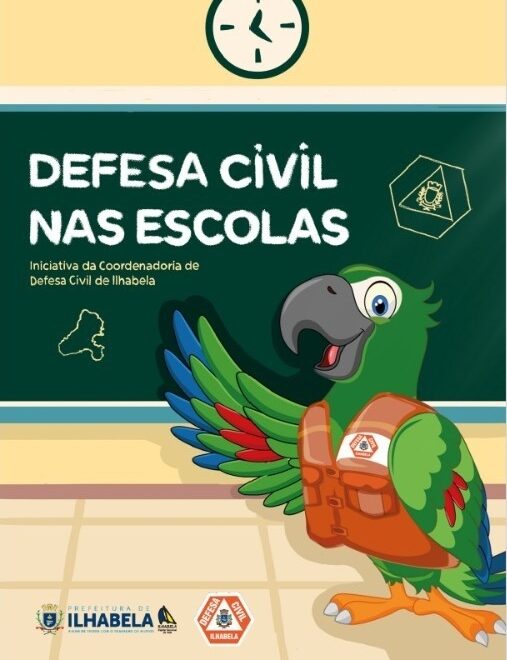 Alunos de Ilhabela batizam mascote da Defesa Civil de ‘...
