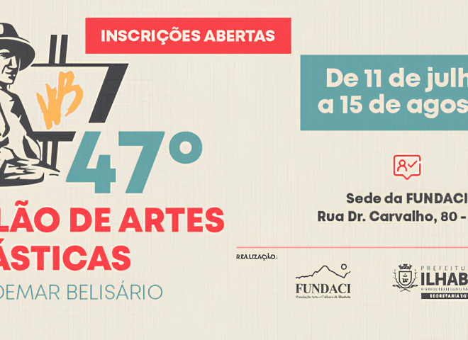 47º Salão de Artes Plásticas Waldemar Belisário – Ilha...