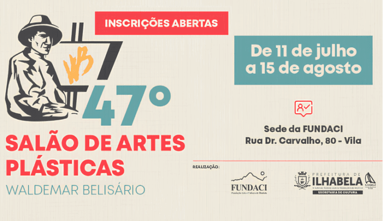 47º Salão de Artes Plásticas Waldemar Belisário – Ilha...