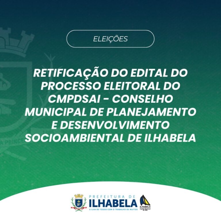 Prazo para Inscrições no Conselho Municipal de Planejamento ...