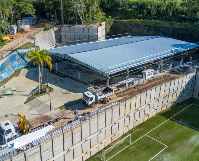 Obras do PEII Sul em Ilhabela: Ampliação das Atividades de C...