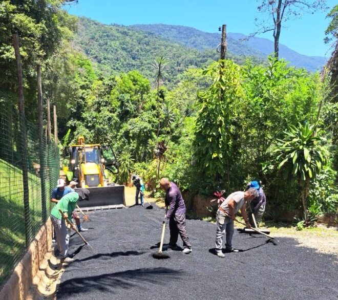Asfalto Novo no Portinho: Prefeitura de Ilhabela Investe em ...
