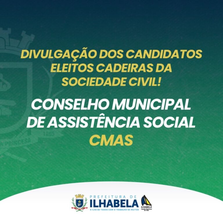 CMAS Ilhabela: Resultado da Eleição dos Representantes da So...
