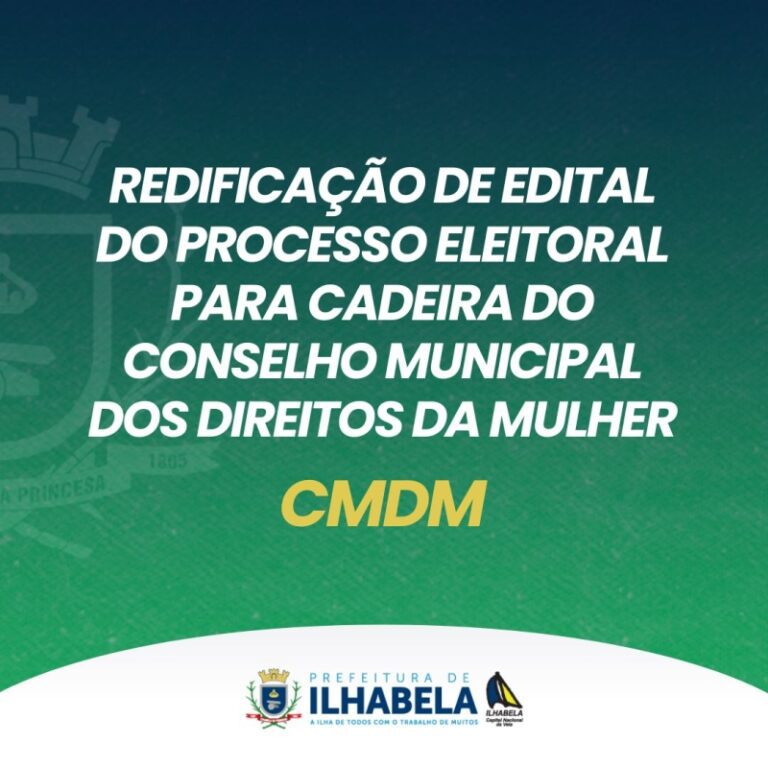 CMDM Atualiza Edital de Eleição para Direitos da Mulher