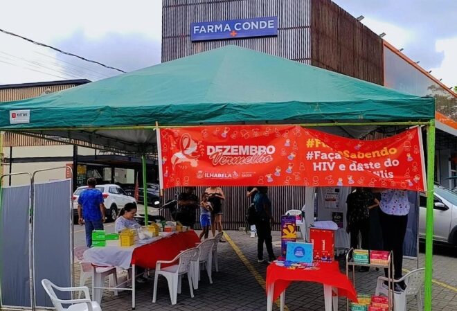 Ilhabela: 180 Testes Rápidos Contra DSTs no Perequê