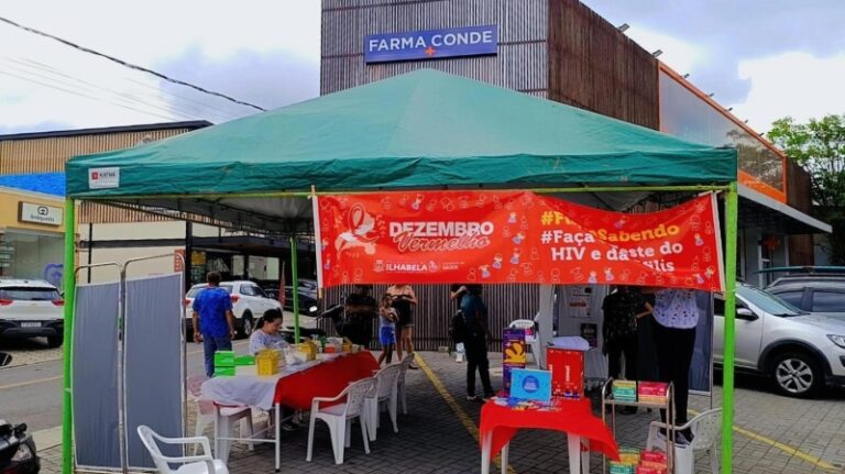 Ilhabela: 180 Testes Rápidos Contra DSTs no Perequê