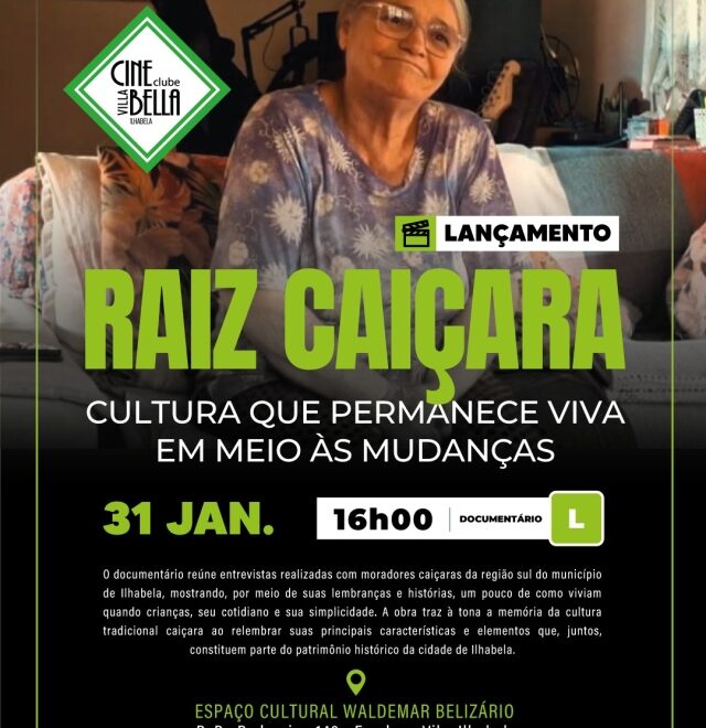 Cine Villa Bella e Clube: Lançamento do Documentário ‘...