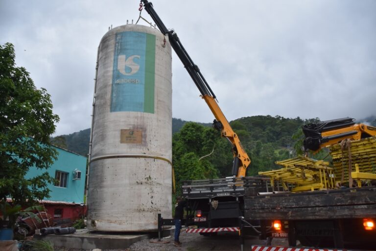 Ilhabela: Interdição no Bexiga para Ligação de Reservatórios