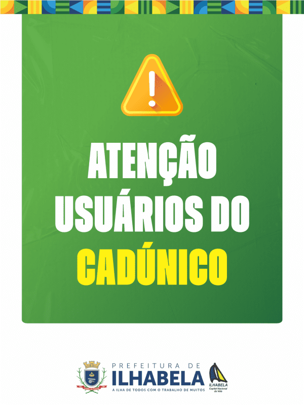 Alteração Temporária no Atendimento do CadÚnico em Ilhabela