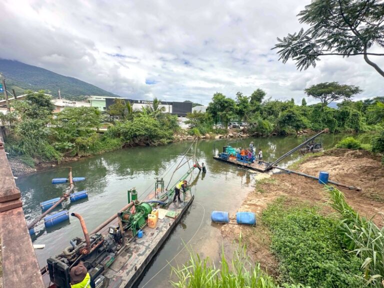 Ilhabela Avança no Desassoreamento do Ribeirão Água Branca