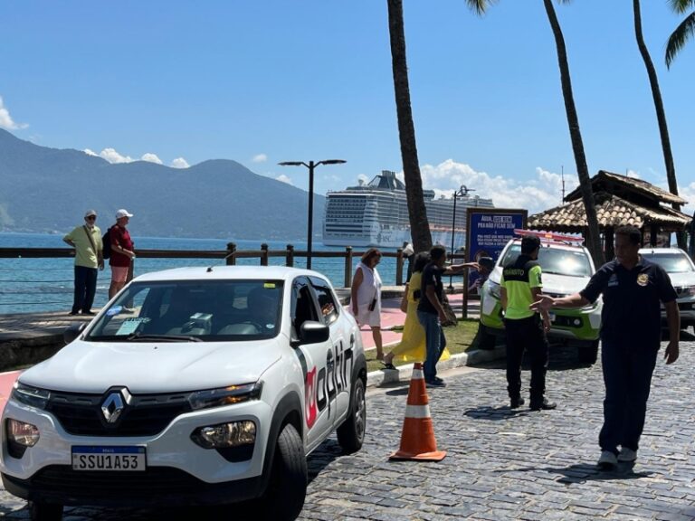 Ilhabela Fiscaliza Transporte por Aplicativos na Vila
