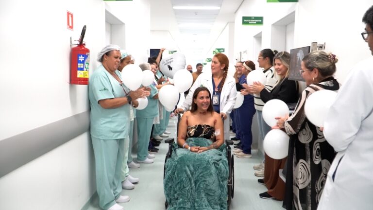 Hospital Municipal Anuncia Alta de Paciente Resgatada no Mar