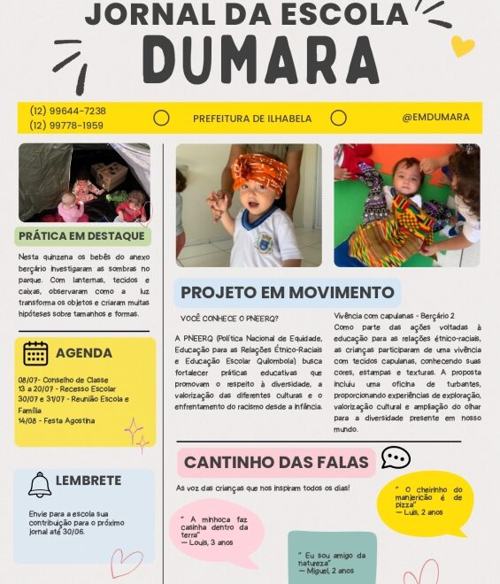 Jornal da Dumara: Fortalecendo a Conexão Escola-Família