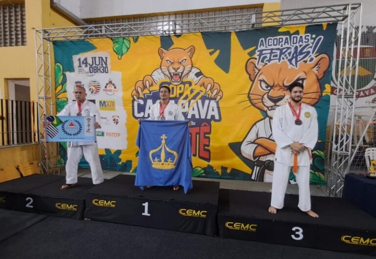 Ilhabela brilha na 27ª Copa Caçapava de Karatê com medalhas