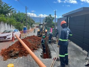 Implantação de Esgoto Começa na Rua do Leandro, Zabumba