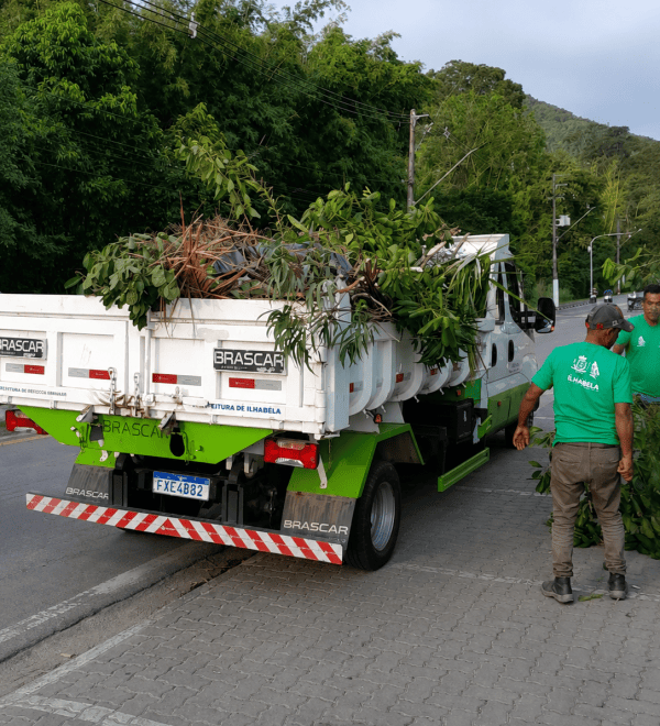 Prefeitura de Ilhabela Limpa Vias Após Ventania