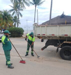 Ilhabela normaliza serviços após ventos fortes