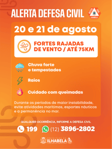 Defesa Civil Alerta: Risco de Queimadas e Tempestades Esta Semana